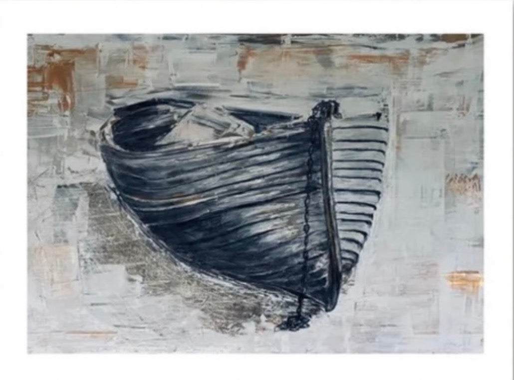 'Old Boat' Matte Poster 60x80 cm / 24x32″